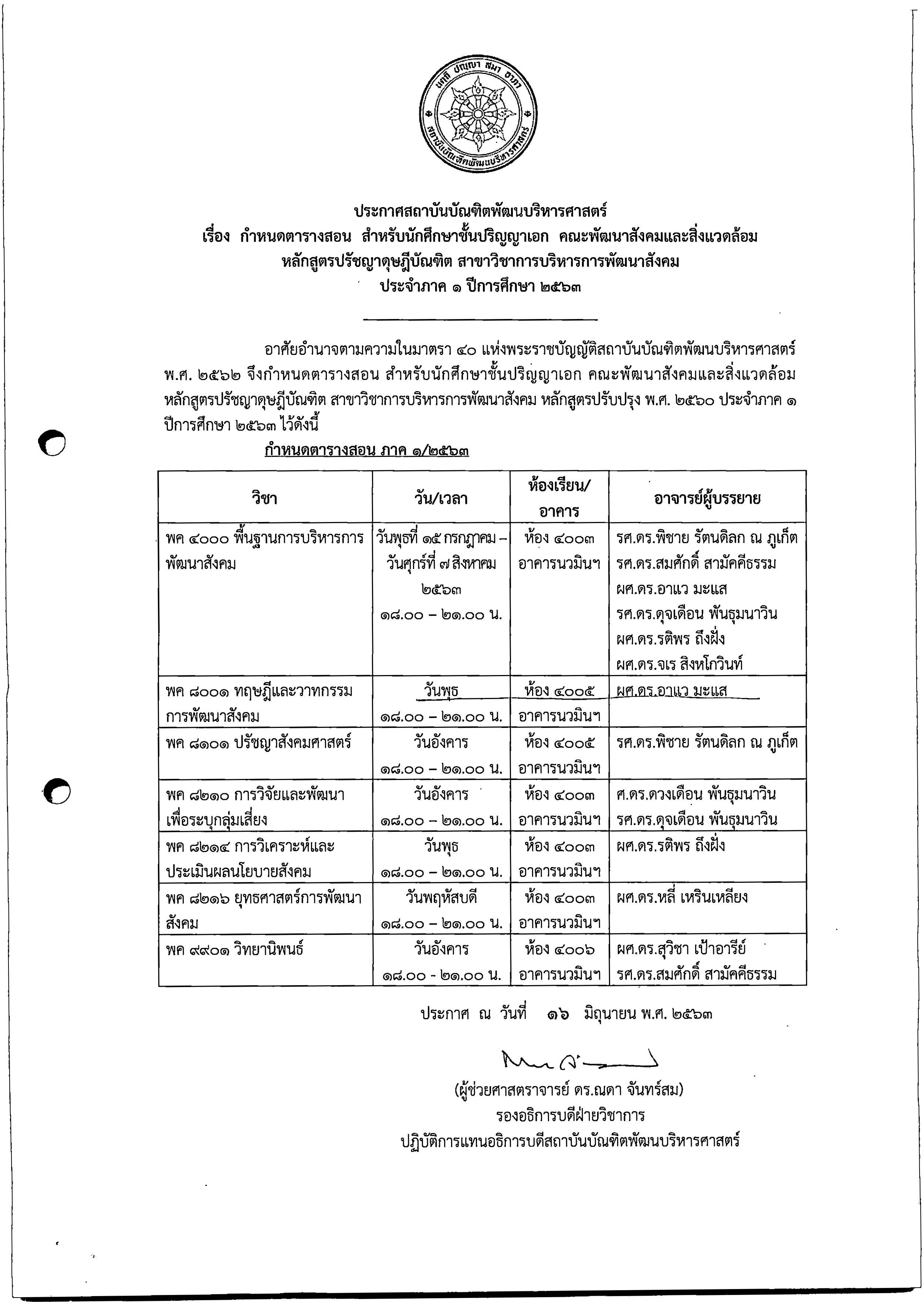 Timetable PhD DPSD 1 2020